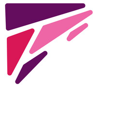 Obraz premium Triangle Abstract Corner