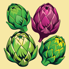 Fresh Asparagus Vector Illustration: Healthy, Organic Vegetable Design 