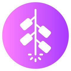 firecrakers gradient icon