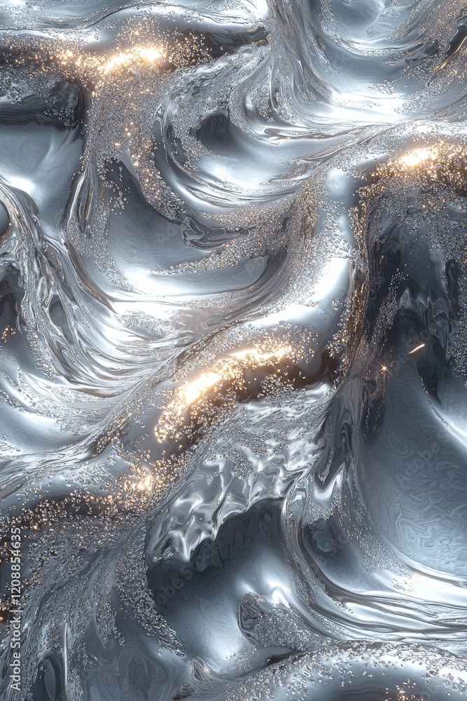 Poster dynamic fluid motion art abstract background digital design modern style high-resolution creative co