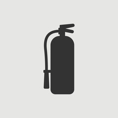 Vector Simple Isolated Fire Extinguisher Icon