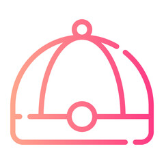 hat gradient icon