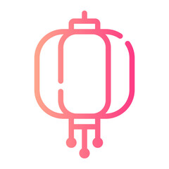 lantern gradient icon
