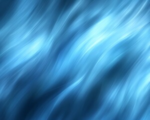 Abstract blue wave background.