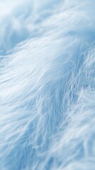 Fototapeta premium Soft Blue Fur Texture Background for Creative Design Projects