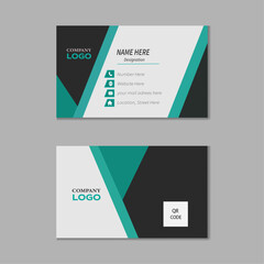 Modern professional business card Premium Vector