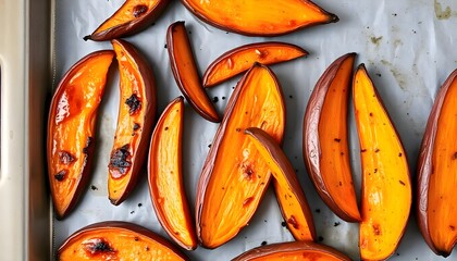 Roasted Sweet Potato Wedges Recipe Simple & Delicious