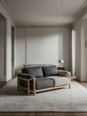 modern living room with sofa