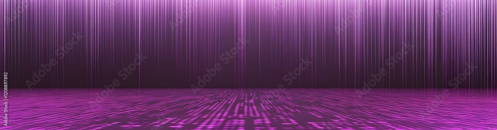 Poster binary code background, blue color, matrix, with lines creating a futuristic atmosphere, conveying a