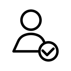 Account icon design template