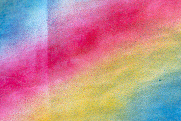 カラフルなスプレー塗料で塗った背景