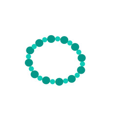 colorful beaded bracelet