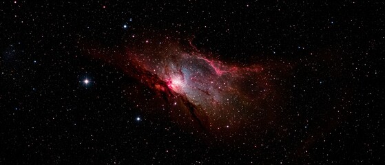 Cosmic Nebula Starry Night Sky Deep Space Galaxy Celestial Astronomy