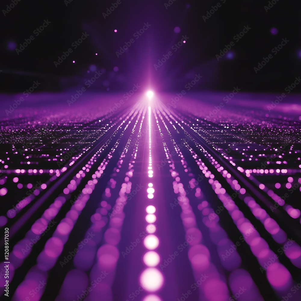 Poster binary code background, blue color, matrix, with lines creating a futuristic atmosphere, conveying a