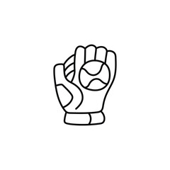 black and white baseball toy illustration