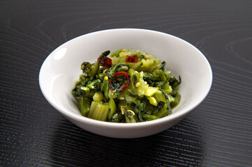 野沢菜の刻み漬け