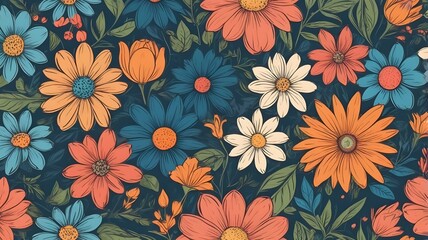 seamless floral pattern