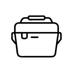 portable cooler icon design