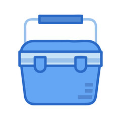 portable cooler icon design