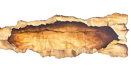 Fototapeta premium Abstract Bark Fragment: A Study in Texture and Form