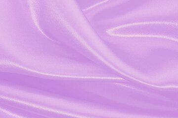 Purple pastel fabric texture background, detail of silk or linen pattern.