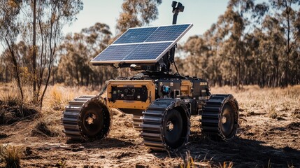 Solar-Powered Autonomous Robot for Disaster Recovery in Remote Terrain