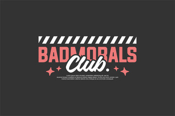 urban tshirt streetwear fashion design vector suitable for printing