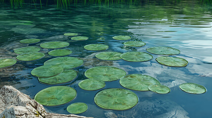 World Cancer Day Awareness Event at Scenic Lakeside Nature Photography Calm Environment Reflective Viewpoint