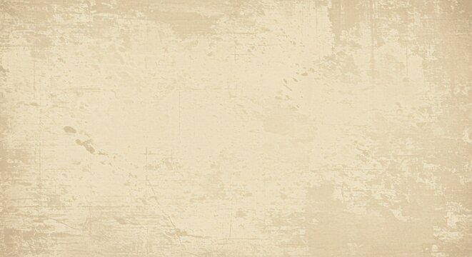 A textured beige background with subtle grunge effects, featuring scratches, stains, and a weathered look for vintage or rustic design projects.