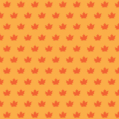 Fototapeta premium leaves seamless pattern background vector template