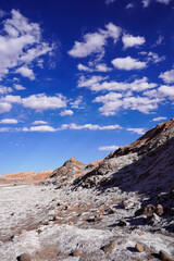 Salt Mountain Range, Valle de la Luna, Atacama desert, San Pedro de Atacama, Chile