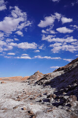 Salt Mountain Range, Valle de la Luna, Atacama desert, San Pedro de Atacama, Chile