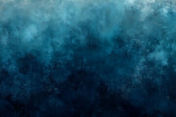 Obraz premium Abstract Blue Texture Deep Space Nebula Background