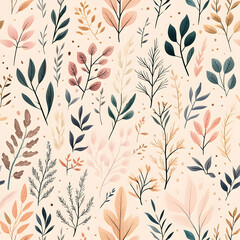 Collection of Tile Patterns Featuring Intricate Geometric and Floral Motifs, Hand-Drawn Doodles, and Traditional Ethnic Designs in Muted and Vibrant Color Palettes