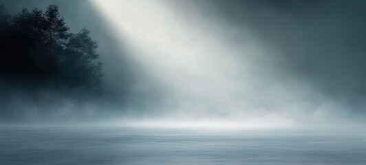 Abstract Cement Wall Gradient Studio Room Smoke Background for Indoor Display