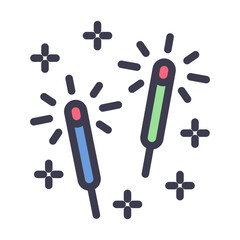 Sparkler Filled Style