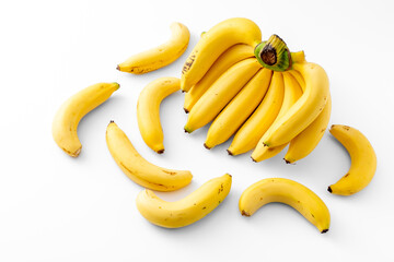 banana isolated on white background