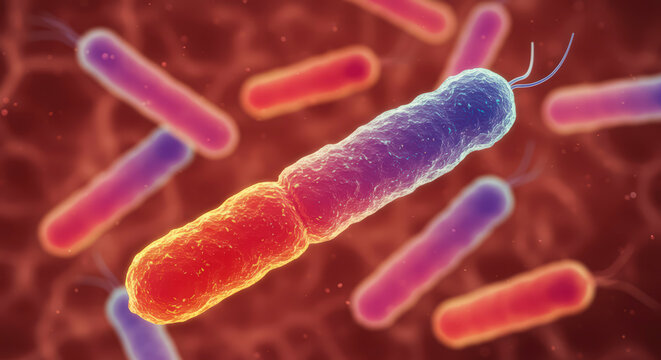 Lactobacillus Bacteria in 3D: Probiotic Strain Essential for Small Intestine Health and Normal Flora