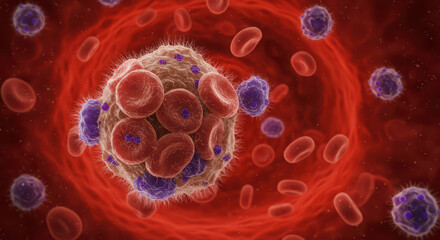 Hairy Cell Leukemia Visualized in 3D: Hematological Cancer Featuring Abnormal B Lymphocytes in Chronic Lymphocytic Leukemia