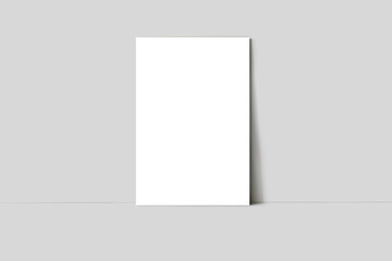 Acrylic stand mockups, Poster Mockup on White Background, card mockups