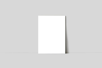 Acrylic stand mockups, Poster Mockup on White Background, card mockups