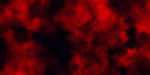 Black and red background with watercolor paint and grunge clouds, mysterious flowing digital particles of red clouds grunge, Textured dark red gradient background with Antique red stains and clouds.