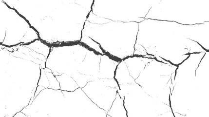 old cracked texture, dry land crack texture for overlay. Vector crack concrete texture white and brown grunge texture. old wall background crack vector, grunge texture.	