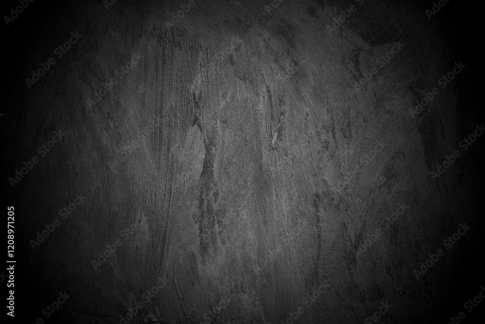 Aufkleber old wall texture cement dark black gray background abstract grey color design are light with white g