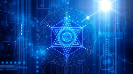 Obraz premium floral frame made by pink and white cosmos flowers with butterflies in watercolor style on soft pastel background, wide copy space in the middle