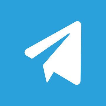 Telegram Icon Vector Illustration for Social Media Use in SVG Format, Telegram logo, social media icon, Telegram symbol,