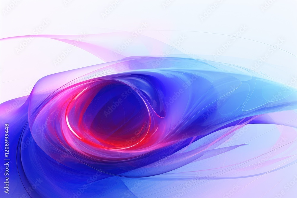 Poster a dynamic swirl of purple and red colors creates a captivating abstract design, showcasing movement 