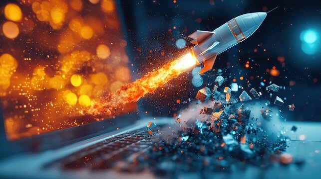 Digital Launch: Rocket Speed Innovation