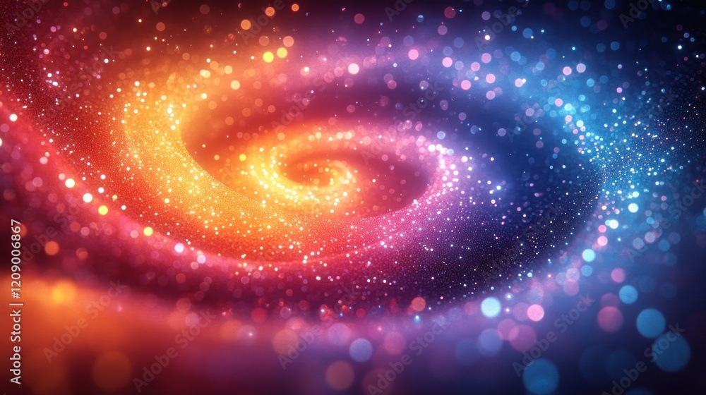 Poster artificial intelligence and global data visualization in futuristic cyberspace