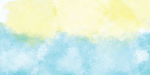 abstract color powder explosion on white background Colorful watercolor stain isolated on a white background